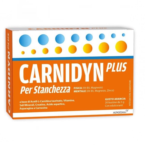 carnidyn plus integratore alimentare 20bustine