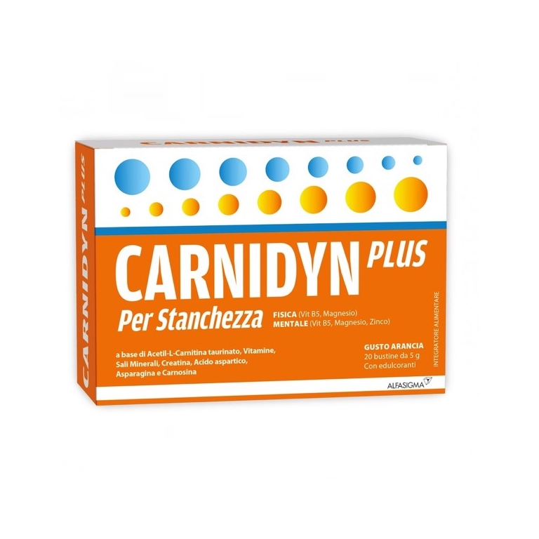 carnidyn plus integratore alimentare 20bustine