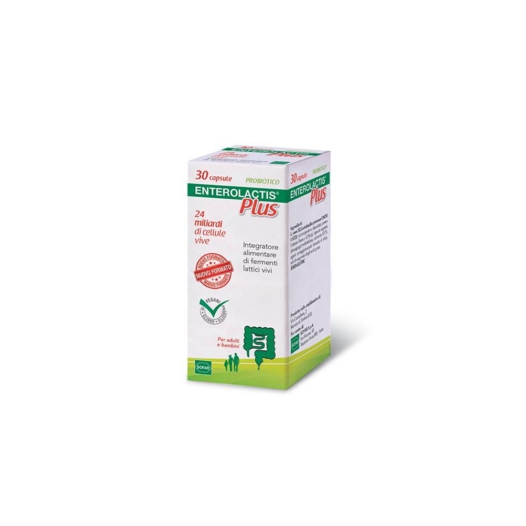 enterolactis plus integratore alimentare 30capsule