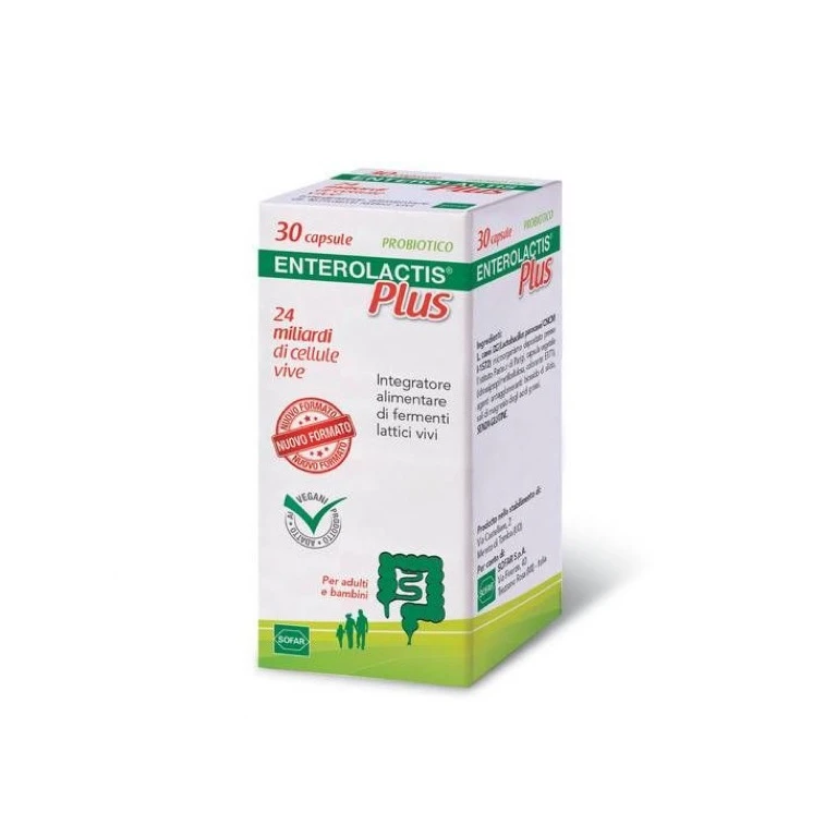 enterolactis plus integratore alimentare 30capsule
