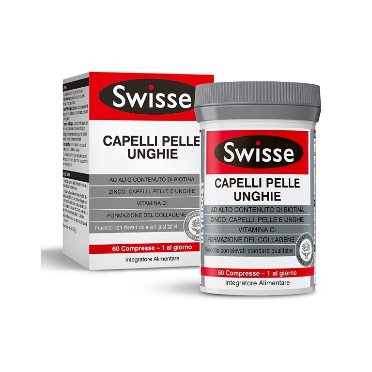 Swisse capelli pelle unghie 60 compresse