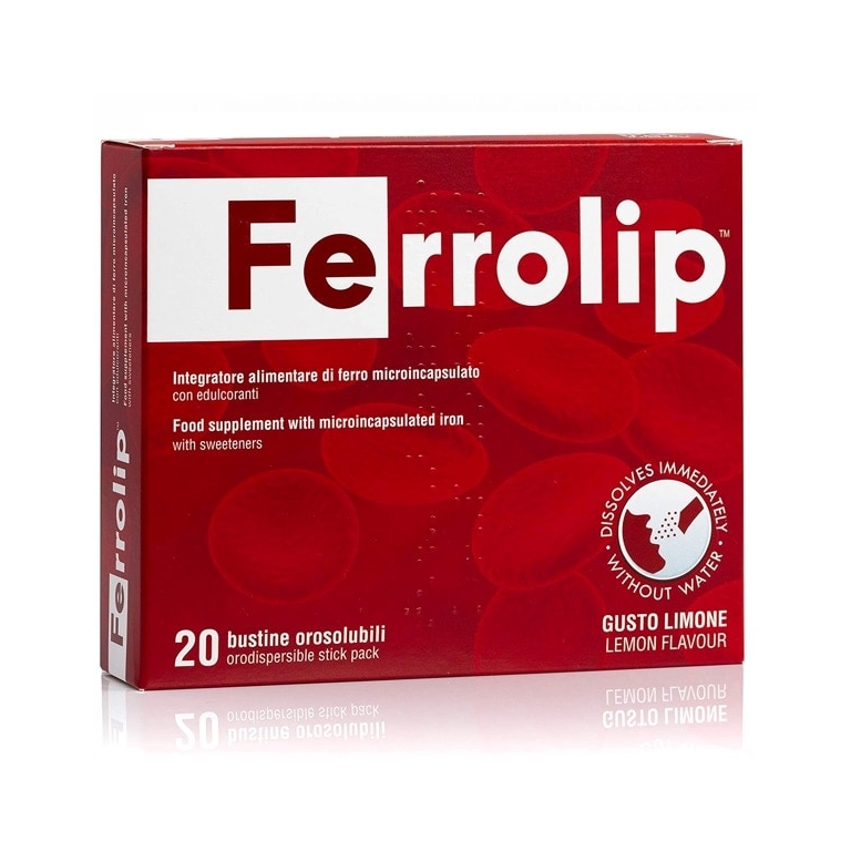 integratore ferro ferrolip bustine