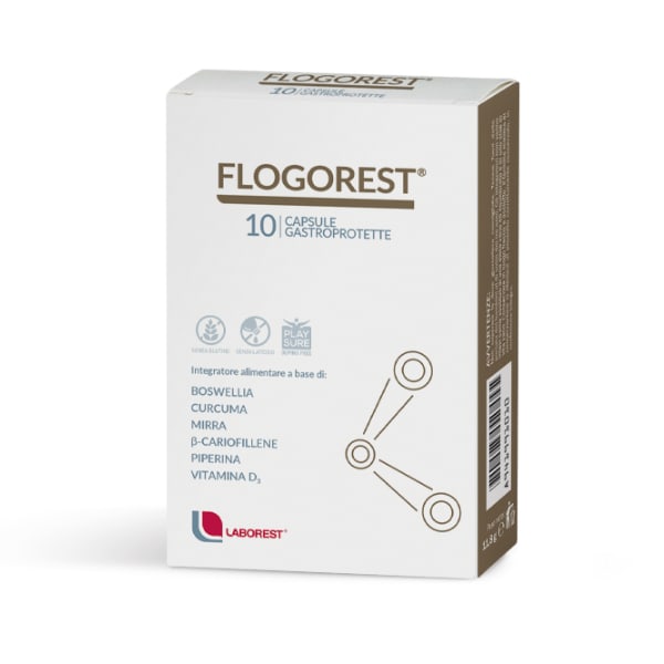 Integratore alimentare Flogorest 10 cps