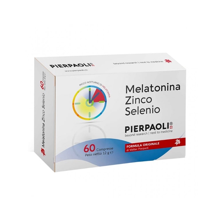Pierpaoli Melatonina Zinco Selenio 60 compresse
