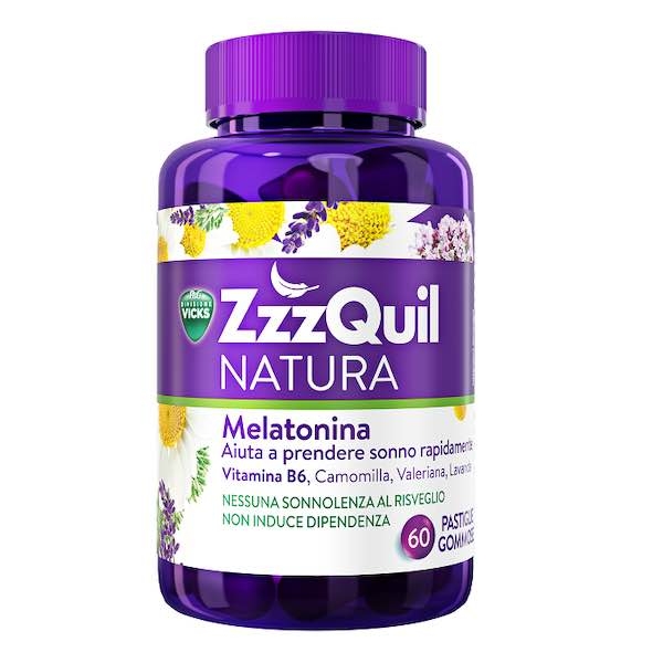 pastiglie per dormire melatonina zzzquil natura