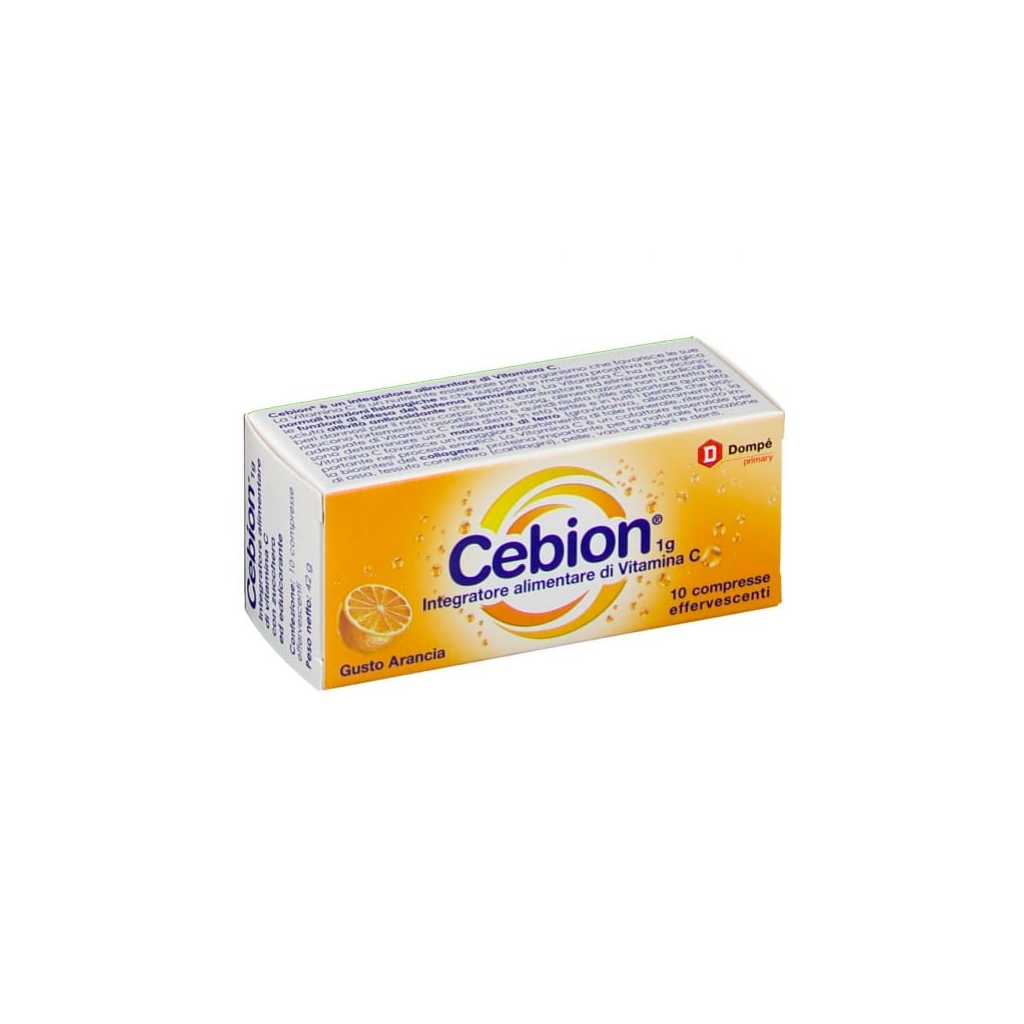 Cebion effervescente arancia 10 compresse