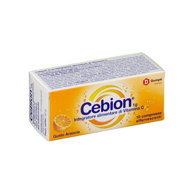 Cebion effervescente arancia 10 compresse