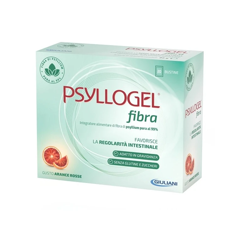 Psyllogel Fibra Arance Rosse 20 bustine integratore alimentare