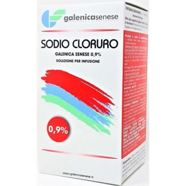 Sodio Cloruro 0,9% 500 ml Soluzione Fisiologica