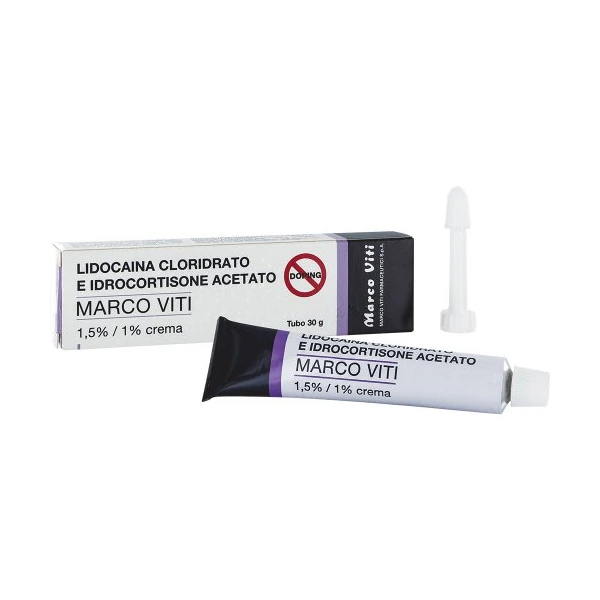 Lidocaina Idrocort MV crema rettale 30 g