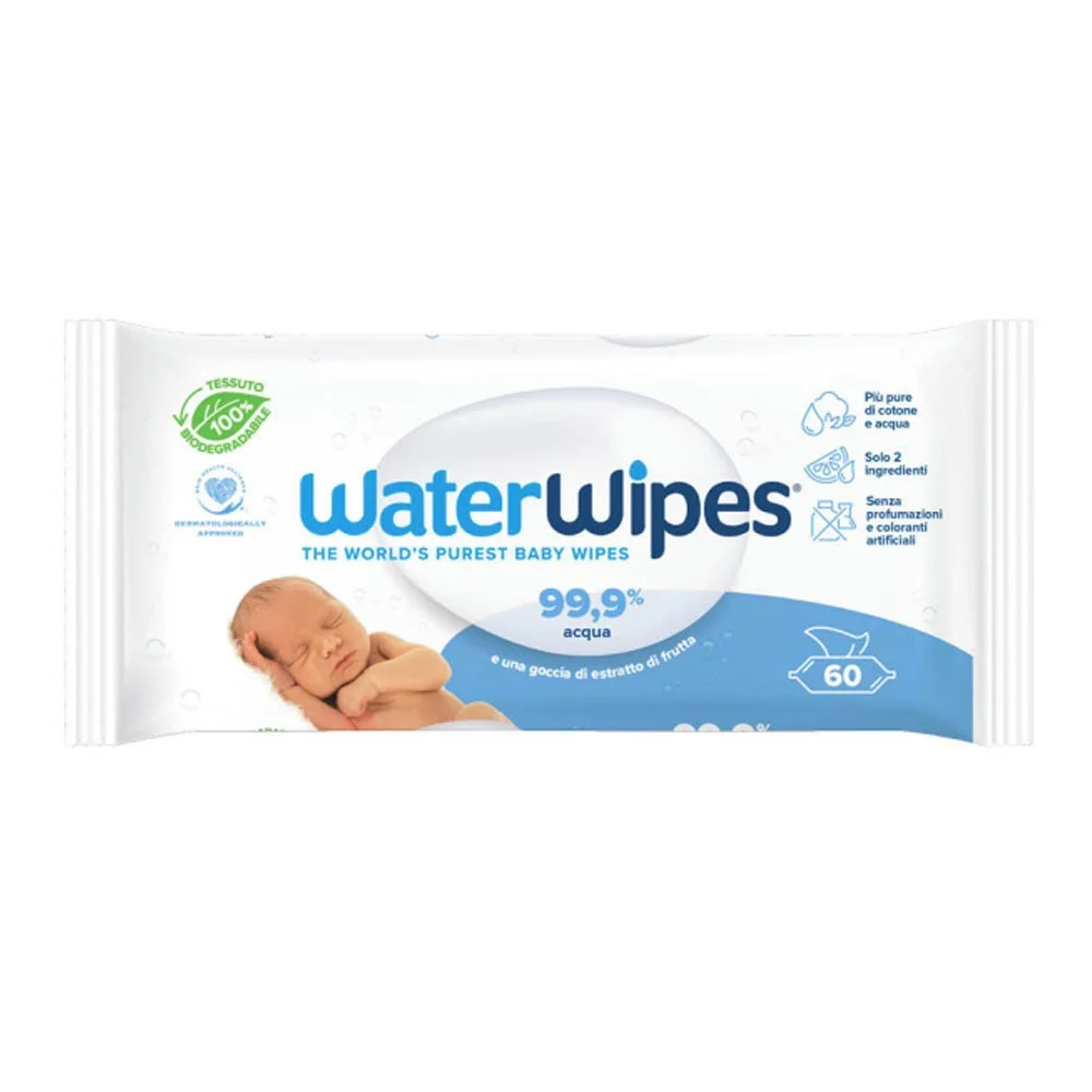 262384 WaterWipes Bio 60 Salviette - immagine 1