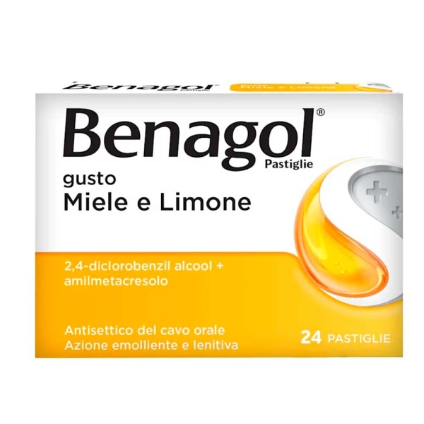Benagol Miele Limone 24 pastiglie