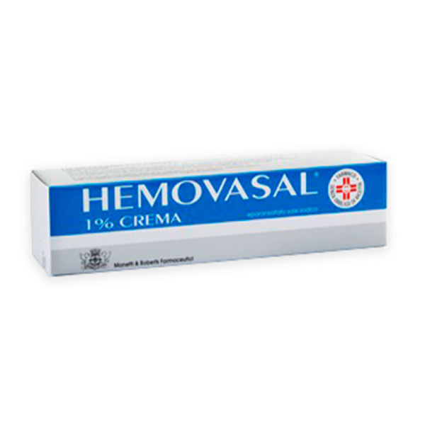 Hemovasal Crema 1% 30 g