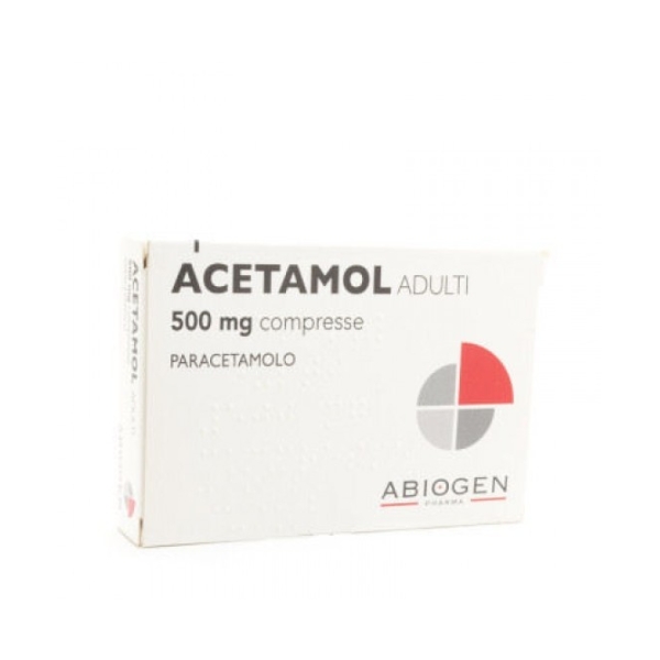 Acetamol 500 mg 20 Compresse