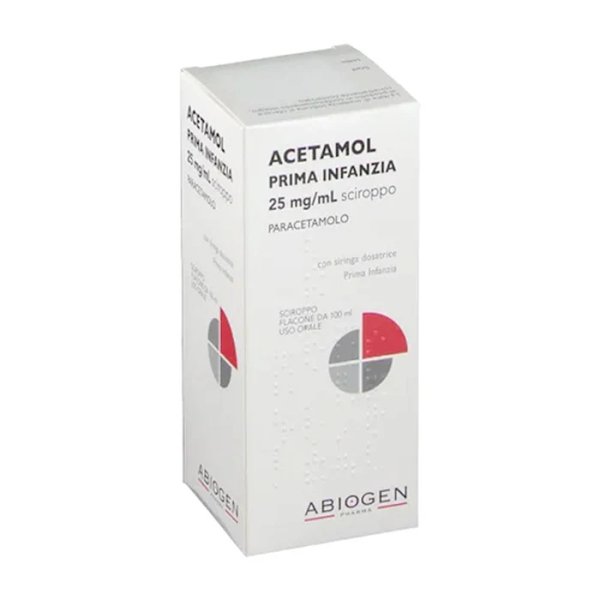 Acetamol Prima Infanzia Sciroppo 100 ml