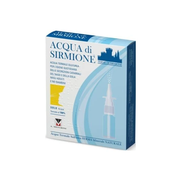 Acqua Sirmione Minerale Naturale 15 ml &ndash; 6 Fiale