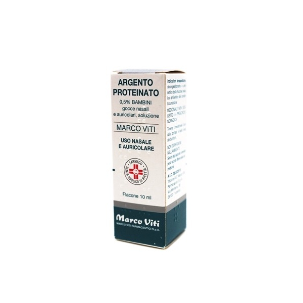 Argento Proteinato 0,5% soluzione 10 ml