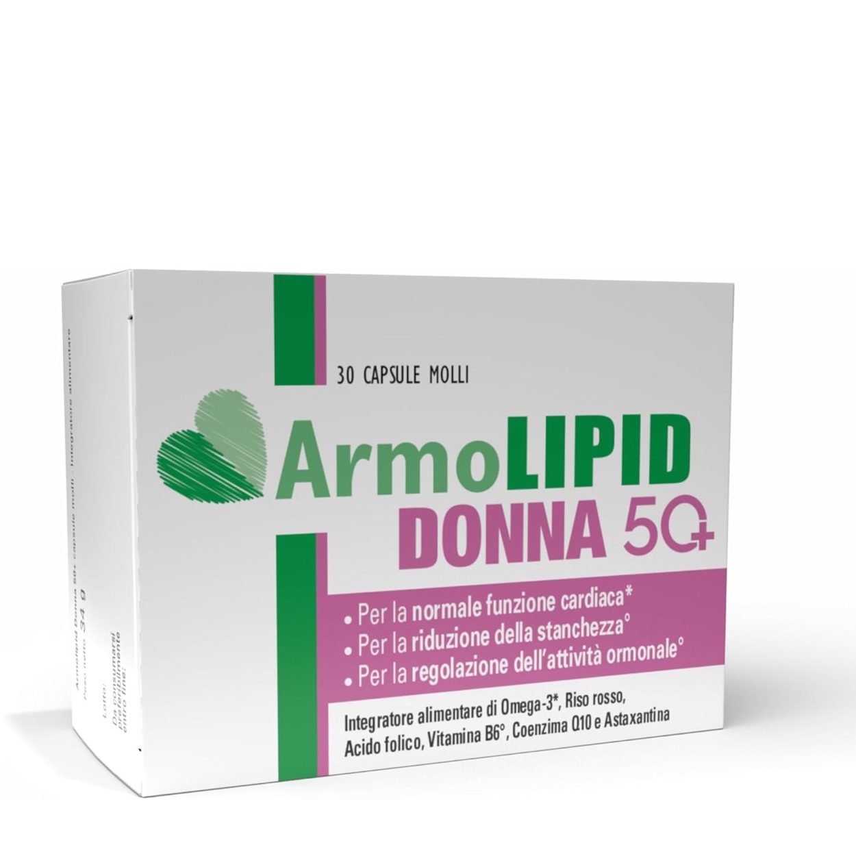 Armolipid Donna 50+ 30 Capsule Molli Armolipid Donna 50+ 30 Capsule Molli