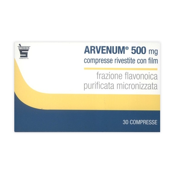 Arvenum 500 mg 30 compresse rivestite