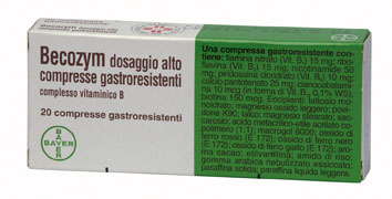 becozym20cpr-gastrores Becozym 20 Compresse Gastroresistenti - immagine 1