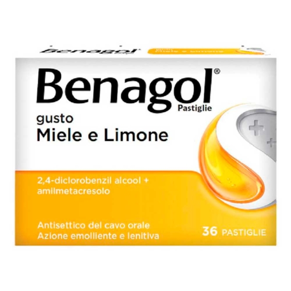 Benagol Miele Limone 36 pastiglie