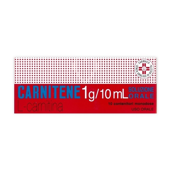 Carnitene OS 10 Flaconcini 1 g/10 ml