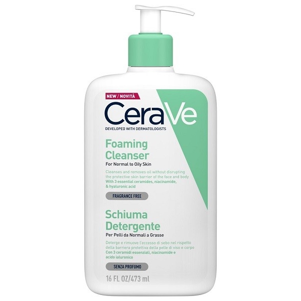CeraVe Schiuma Detergente Viso 473 ml