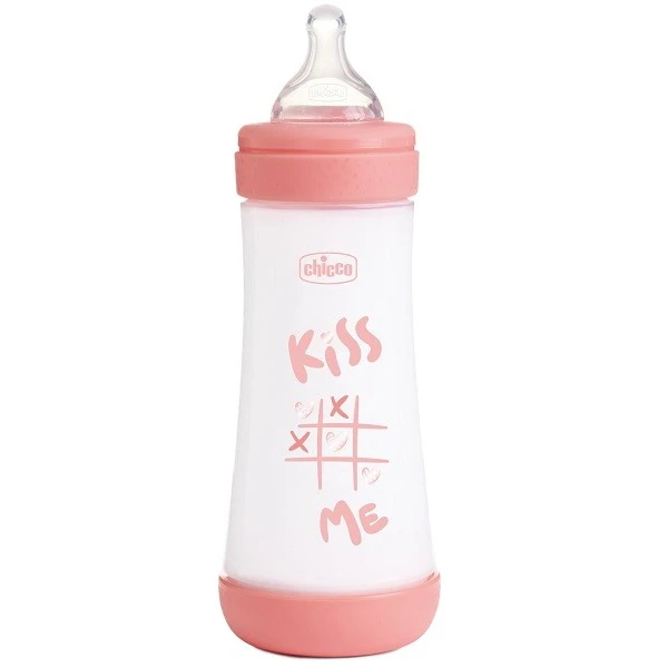 Chicco Biberon P5 300 ml Fast Silicone Girl
