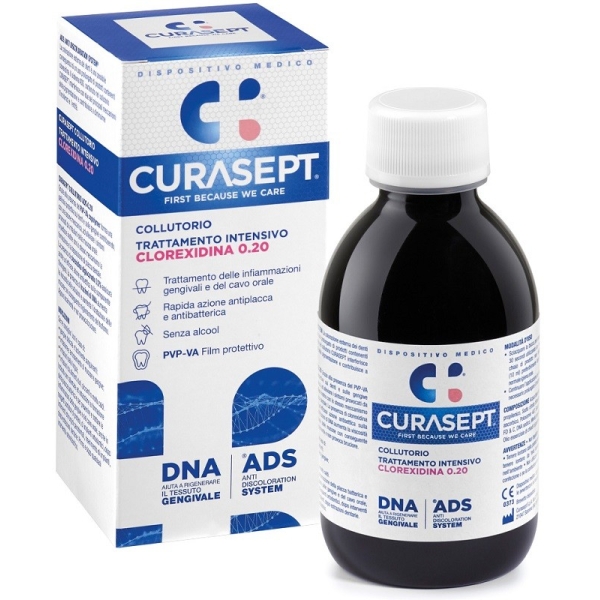 Curasept Collutorio 0,20% ADS + DNA 200 ml