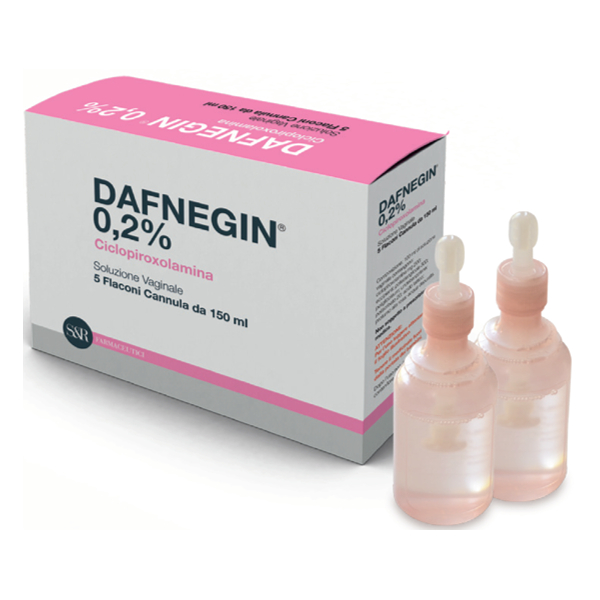 Dafnegin 0,2% soluzione vaginale 5 flaconi da 150 ml