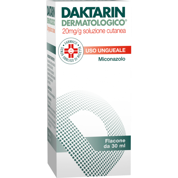 Daktarin soluzione cutanea 20 mg/g 30 ml