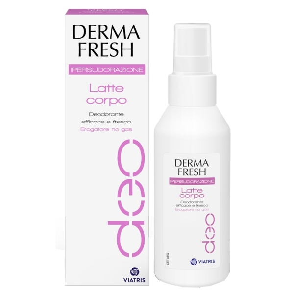 Dermafresh Deodorante Ipersudorazione Latte Corpo 100 ml