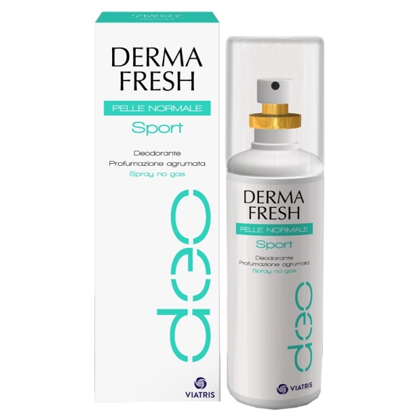 Deodorante Dermafresh Pelle Normale Sport Profumazione Agrumata 100 ml