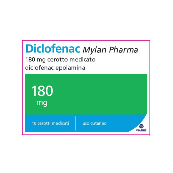 Diclofenac MY 10 cerotti 180 mg