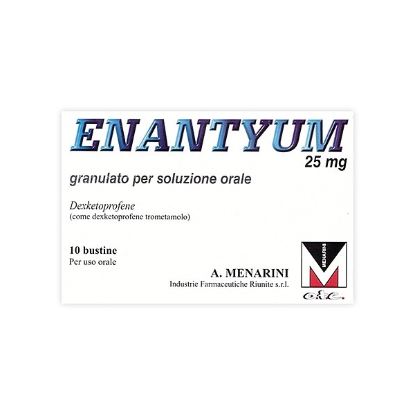 Enantyum 25 mg granulato per soluzione orale 10 bustine