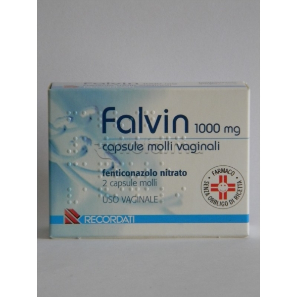 Falvin 2 Capsule Vaginali Molli 1000 mg