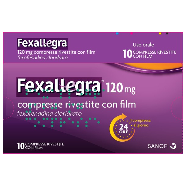 Fexallegra 120 mg 10 Compresse Rivestite