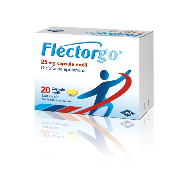 FlectorGo 25 mg 20 capsule molli