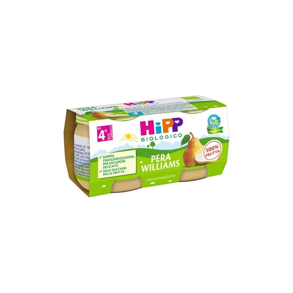 Hipp Bio Omogeneizzato Pera Williams 2 x 80 g