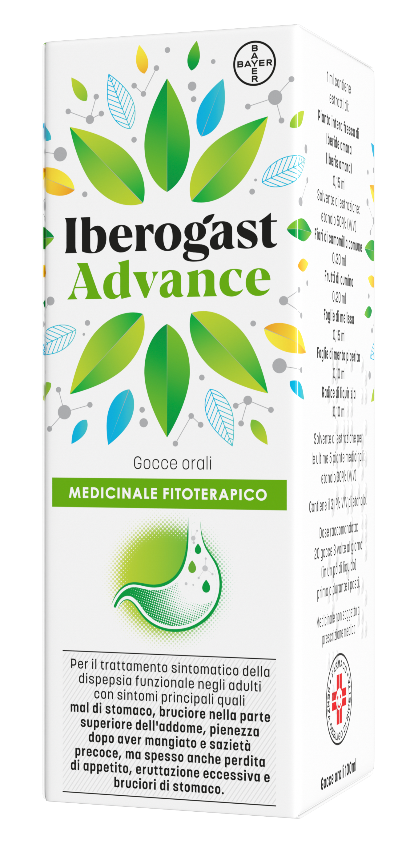iberogastadvanceos-gtt-100ml Iberogast Advance Gocce Orali 100 ml - immagine 1