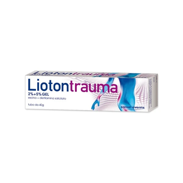 Liotontrauma Gel 40 g 2% + 5%