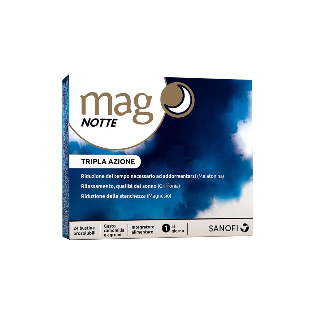 mag notte integratore sonno melatonina