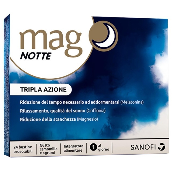 mag notte integratore sonno melatonina