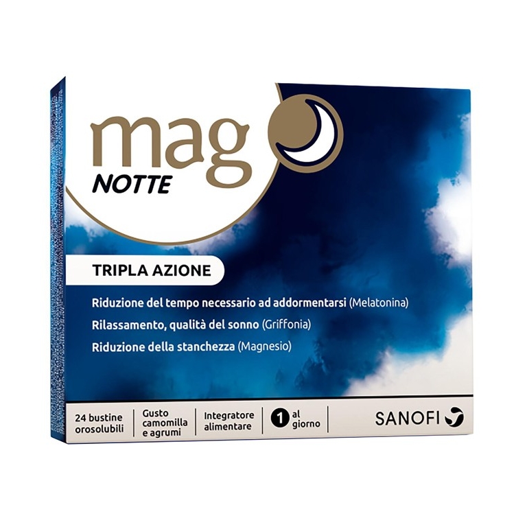 mag notte integratore sonno melatonina
