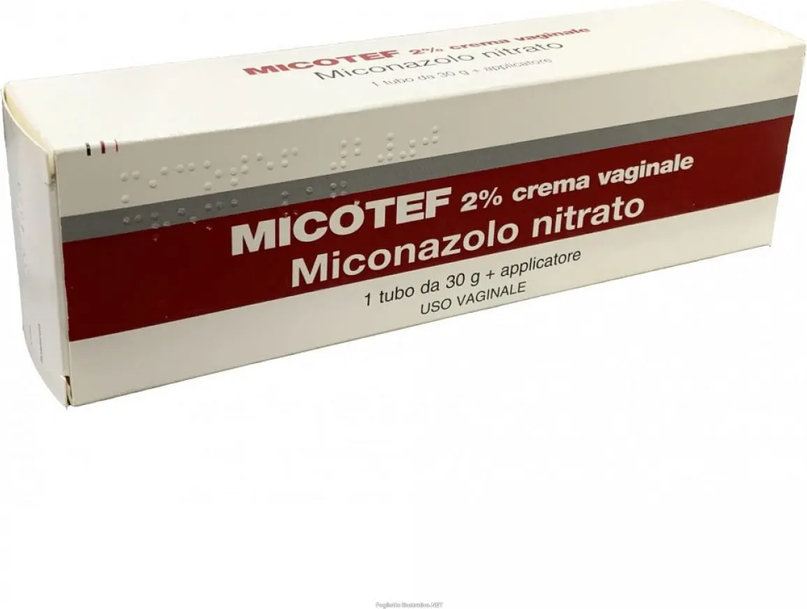 micotef-2-crema-vaginale-antimicrobica-ed-antisettica-30-gr-con-applicatori Micotef Crema Vaginale 2% con Applicatore 30 g - immagine 1