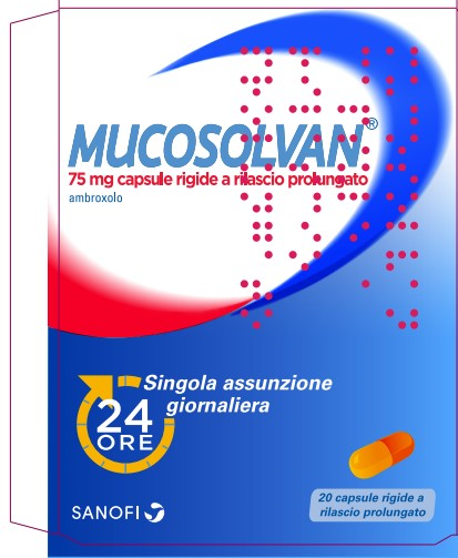 mucosolvan20cps-75mg-rp Mucosolvan 75 mg RP 20 capsule a rilascio prolungato - immagine 1