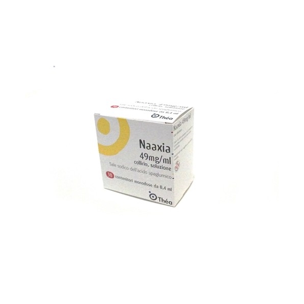 Naaxia Collirio Monodose 0,4 ml 4,9% 30 Flaconcini