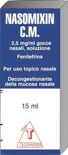 nasomixin-cmgtt-15ml-25mg-ml Nasomixin CM Gocce Nasali 2,5 mg/ml 15 ml - immagine 1