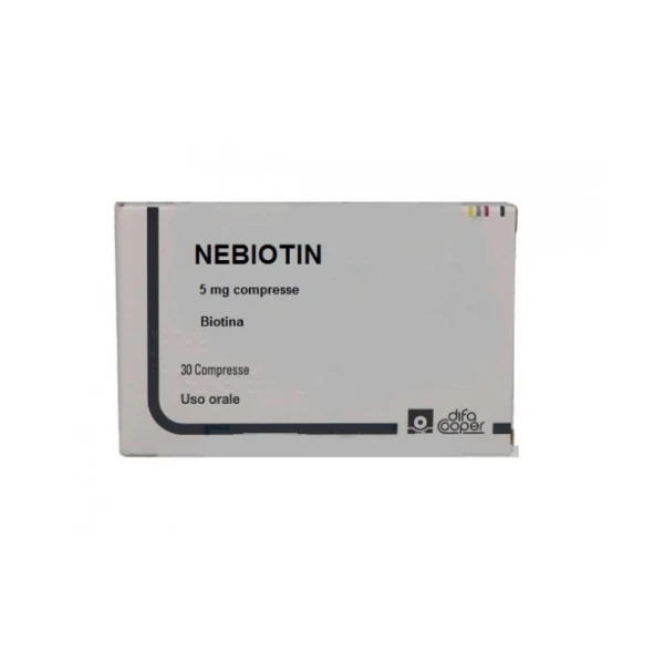 Nebiotin 5 mg 30 compresse
