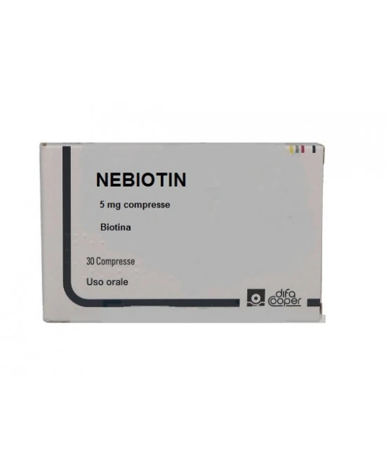 nebiotin30cpr-5mg Nebiotin 5 mg 30 compresse - immagine 1